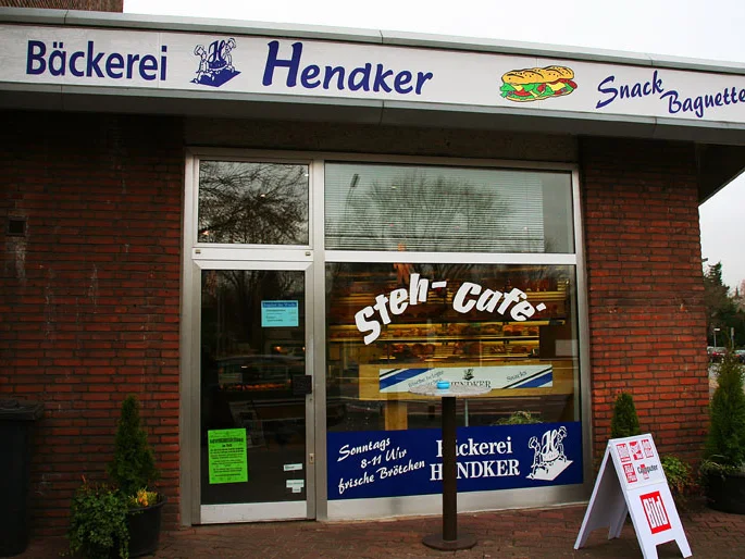Bäckerei, Verkaufsfläche