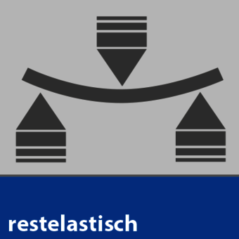 Dauerhaft restelastisch